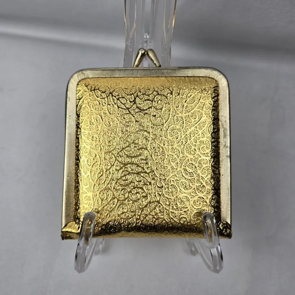 Vintage Gold 4 Piece Manicure Set With Mirror‎